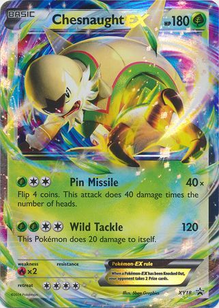 Chesnaught EX - XY18 - Ultra Rare available at 401 Games Canada