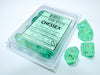 Chessex - 10D10 - Borealis - Light Green/Gold Luminary available at 401 Games Canada