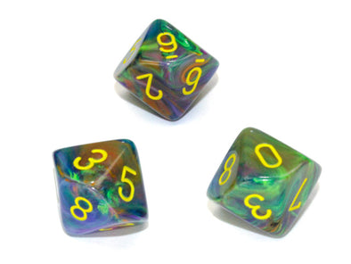 Chessex - 10D10 - Festive - Rio/Yellow available at 401 Games Canada