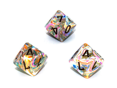 Chessex - 10D10 - Festive - Vibrant/Brown available at 401 Games Canada