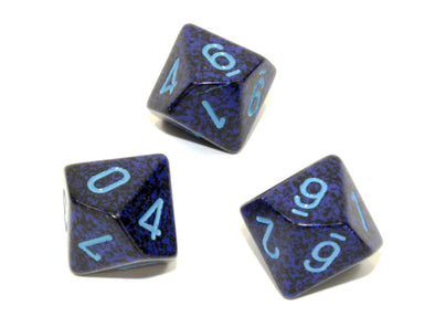 Chessex - 10D10 - Speckled - Cobalt available at 401 Games Canada