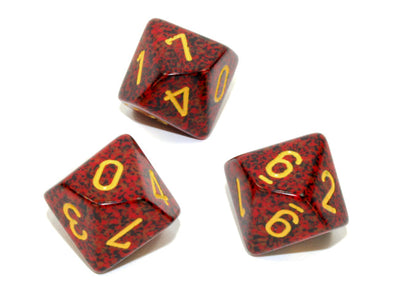 Chessex - 10D10 - Speckled - Mercury available at 401 Games Canada