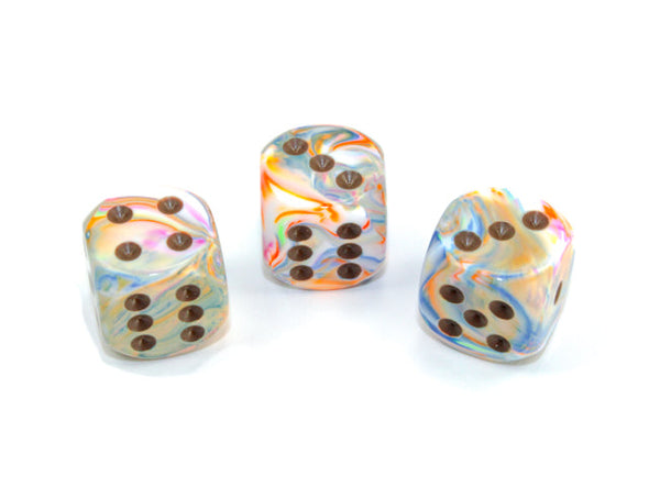 Chessex - 12D6 - Festive - Vibrant/Brown available at 401 Games Canada