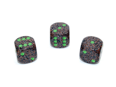 Chessex - 12D6 - Speckled - Earth available at 401 Games Canada