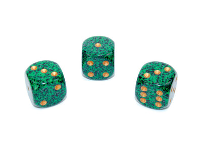 Chessex - 12D6 - Speckled - Golden Recon available at 401 Games Canada