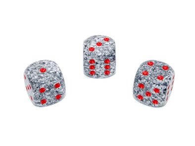 Chessex - 12D6 - Speckled - Granite available at 401 Games Canada