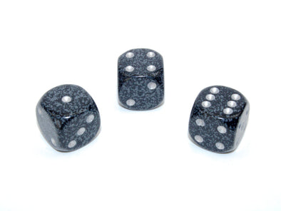 Chessex - 12D6 - Speckled - Ninja available at 401 Games Canada