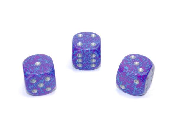 Chessex - 12D6 - Speckled - Silver Tetra available at 401 Games Canada