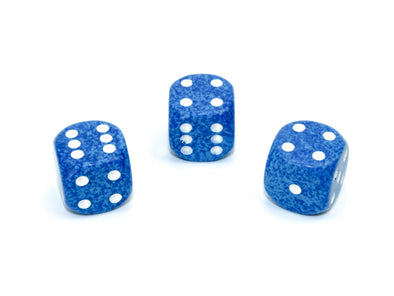 Chessex - 12D6 - Speckled - Water available at 401 Games Canada