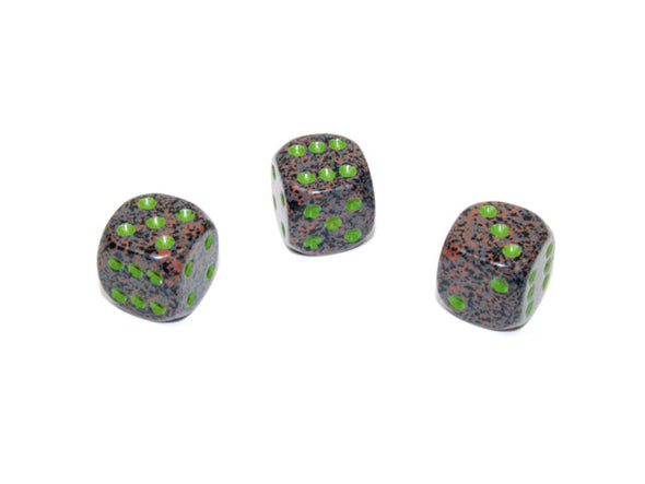 Chessex - 36D6 - Speckled - Earth available at 401 Games Canada