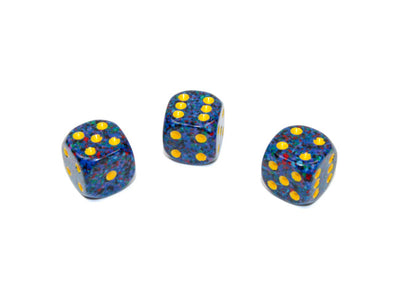 Chessex - 36D6 - Speckled - Twilight available at 401 Games Canada