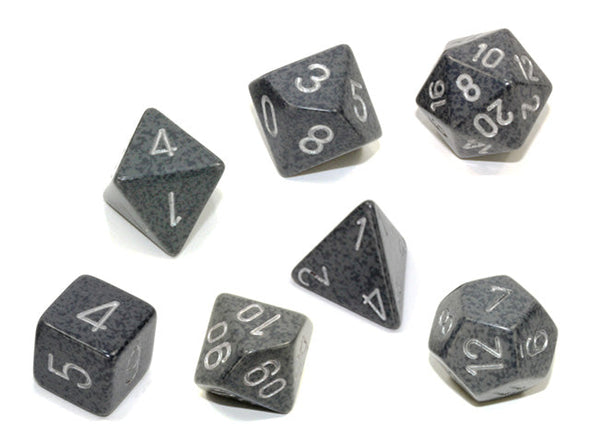 Chessex - 7 Piece - Speckled - Hi-Tech available at 401 Games Canada