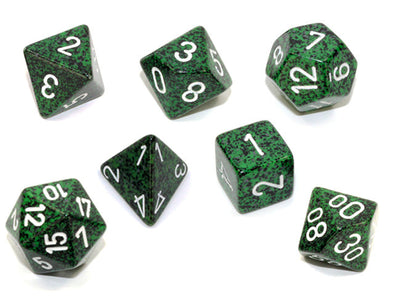 Chessex - 7 Piece - Speckled - Recon available at 401 Games Canada