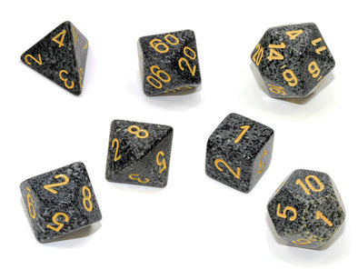 Chessex - 7 Piece - Speckled - Urban Camo available at 401 Games Canada