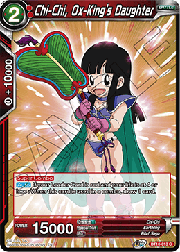 Chi-Chi, Ox-King's Daughter - BT10-013 - Common (FOIL) (Reprint) available at 401 Games Canada