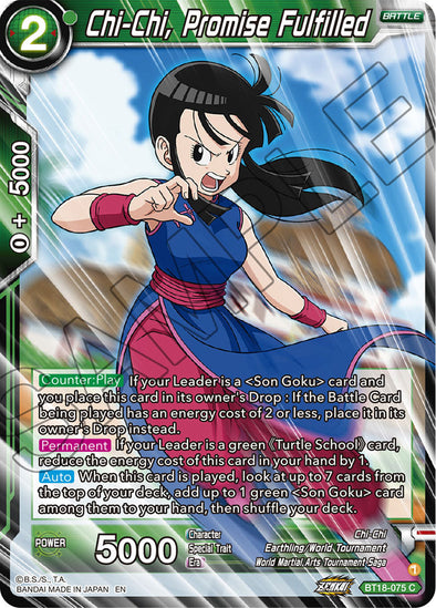 Chi-Chi, Promise Fulfilled - BT18-075 - Common available at 401 Games Canada