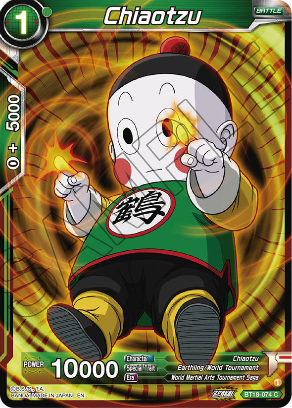 Chiaotzu - BT18-074 - Common available at 401 Games Canada