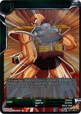 Chiaotzu, Desperate Measures - BT7-064 - Common (FOIL) available at 401 Games Canada