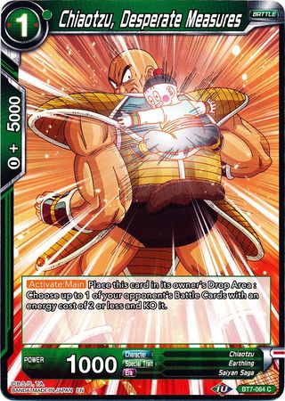 Chiaotzu, Desperate Measures - BT7-064 - Common available at 401 Games Canada