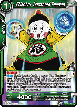 Chiaotzu, Unwanted Reunion - EB1-28 - Common available at 401 Games Canada