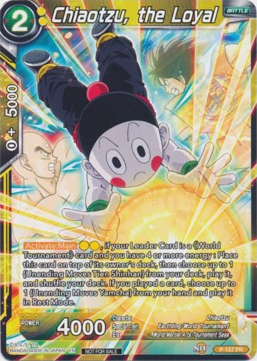 Chiaotzu, the Loyal - P-157 - Promo (Foil) available at 401 Games Canada