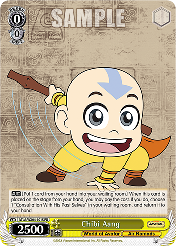 Chibi Aang - ATLA/WX04-E101 - Promo available at 401 Games Canada