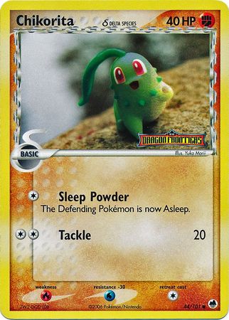 Chikorita - 44/101 - Common - Reverse Holo available at 401 Games Canada