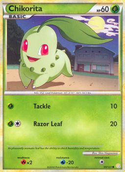 Chikorita - 59/123 - Common available at 401 Games Canada