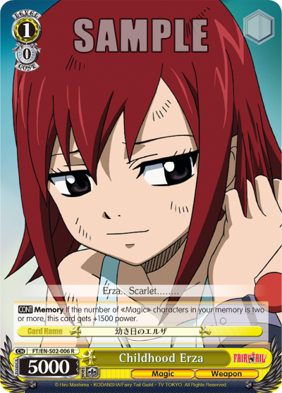 Childhood Erza - FT/EN-S02-006 - Rare available at 401 Games Canada