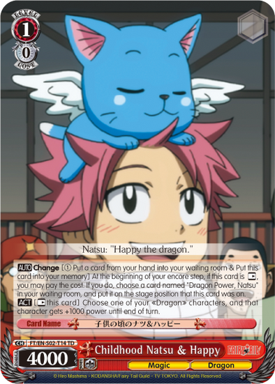 Childhood Natsu & Happy - FT/EN-S02-T14 - Trial Deck available at 401 Games Canada