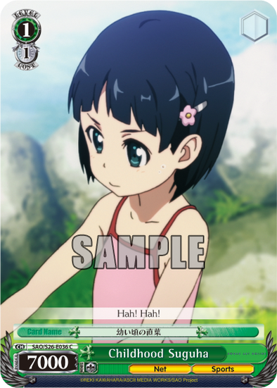 Childhood Suguha - SAO/S26-E036 - Common available at 401 Games Canada