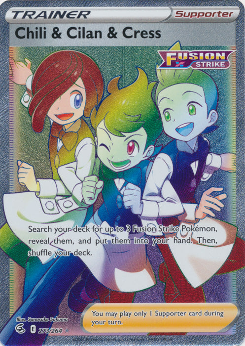 Chili & Cilan & Cress - 273/264 - Hyper Rare available at 401 Games Canada
