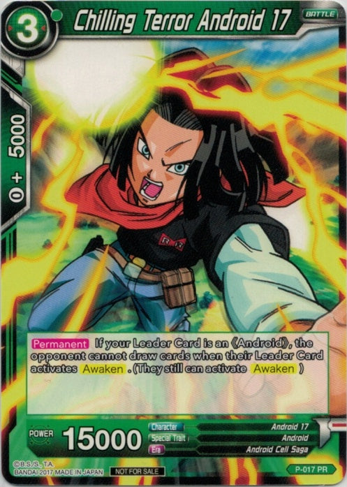 Chilling Terror Android 17 - P-017 - Promo available at 401 Games Canada