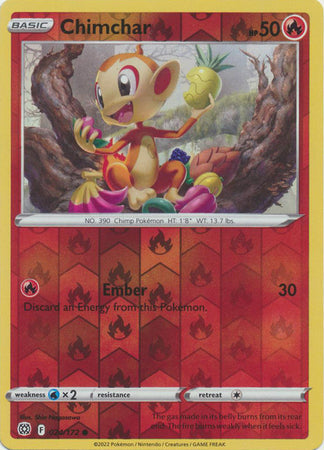 Chimchar - 024/172 - Common - Reverse Holo available at 401 Games Canada