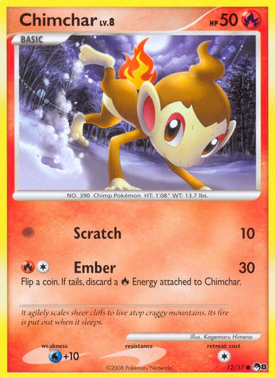 Chimchar - 12/17 - Common available at 401 Games Canada