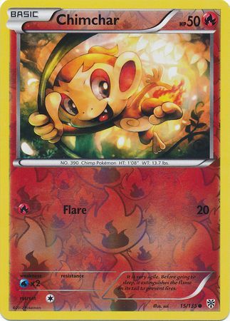 Chimchar - 15/135 - Common - Reverse Holo available at 401 Games Canada