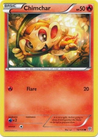 Chimchar - 15/135 - Common available at 401 Games Canada