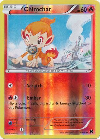 Chimchar - 18/114 - Common - Reverse Holo available at 401 Games Canada