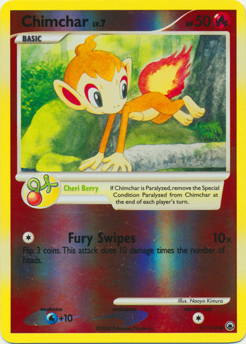 Chimchar - 57/100 - Common - Reverse Holo available at 401 Games Canada