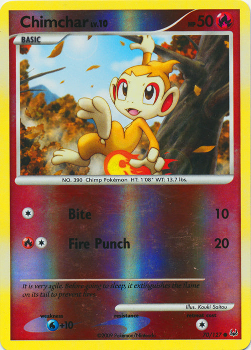 Chimchar - 70/127 - Common - Reverse Holo available at 401 Games Canada