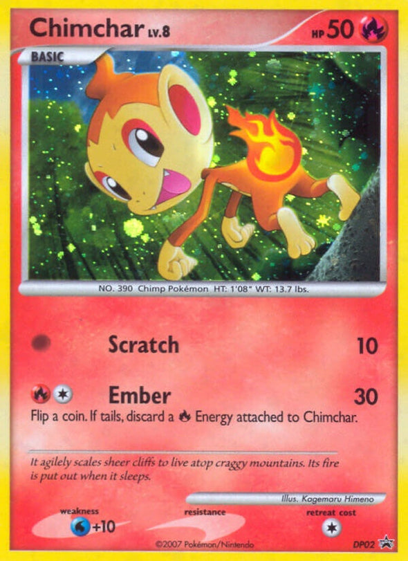 Chimchar - DP02 - Holo Promo available at 401 Games Canada