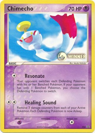 Chimecho - 024 - (Winner) Rare available at 401 Games Canada