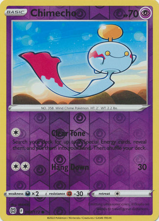 Chimecho - 063/172 - Common - Reverse Holo available at 401 Games Canada