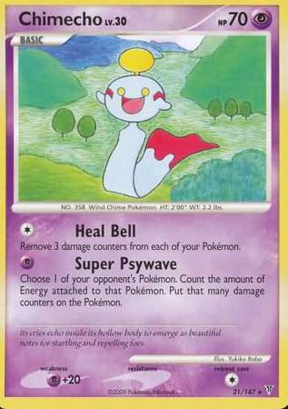 Chimecho - 21/147 - Rare available at 401 Games Canada