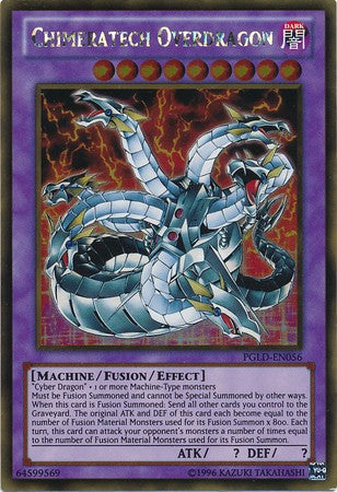 Chimeratech Overdragon - PGLD-EN056 - Gold Rare - Unlimited available at 401 Games Canada