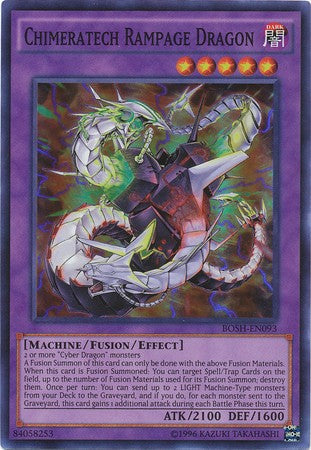 Chimeratech Rampage Dragon - BOSH-EN093 - Super Rare - Unlimited available at 401 Games Canada