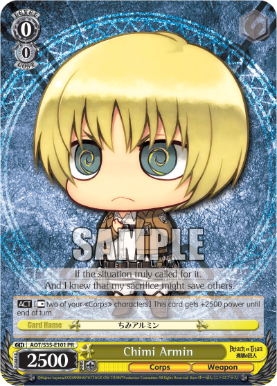 Chimi Armin - AOT/S35-E101 - Promo available at 401 Games Canada