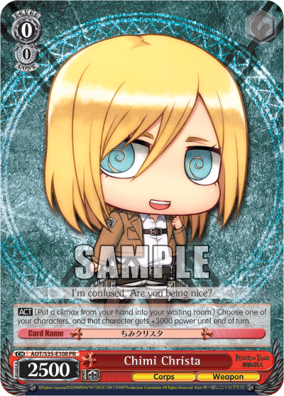 Chimi Christa - AOT/S35-E108 - Promo available at 401 Games Canada