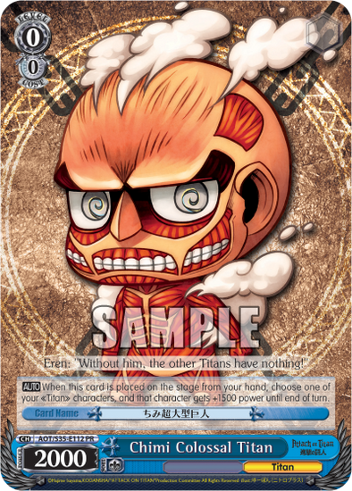 Chimi Colossal Titan - AOT/S35-E112 - Promo available at 401 Games Canada