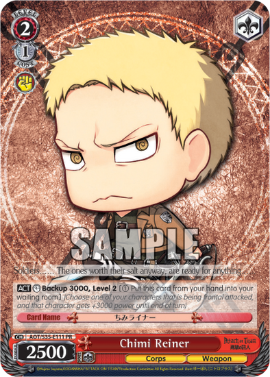 Chimi Reiner - AOT/S35-E111 - Promo available at 401 Games Canada